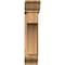 Ekena Millwork Westlake Traditional Smooth Bracket w/ Offset Brace, Western Red Cedar, 7 1/2"W x 26"D x 34"H BKT0806X26X34WTL01SWR - alternate 4